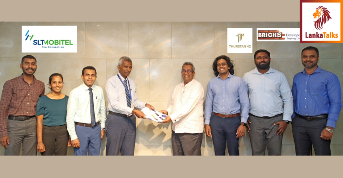 SLT-MOBITEL partners with Bricks Developers, offering ultra-fast connectivity and digital lifestyles at 'Thurstan 42' in Colombo 03.